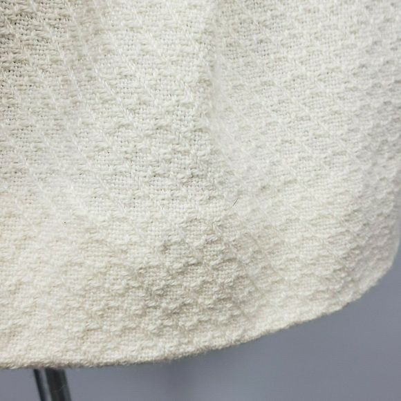 Antho Lux Med wool blend pea coat jacket ivory - Picture 3 of 8